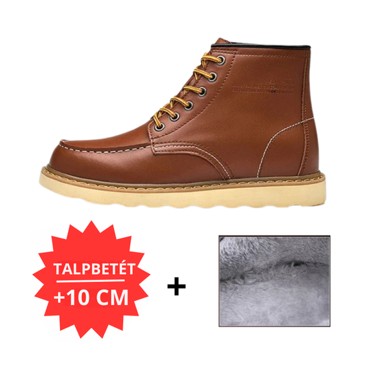 PAUL |  Gyapjú bélésű csizma +6CM +8CM +10CM