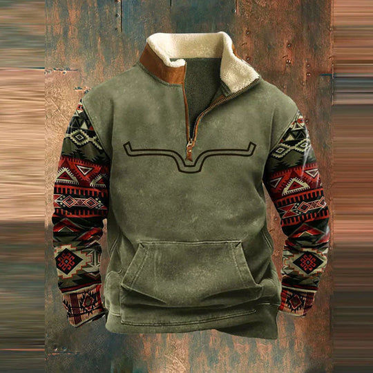 Daniel | Quarter zip-up pulóver