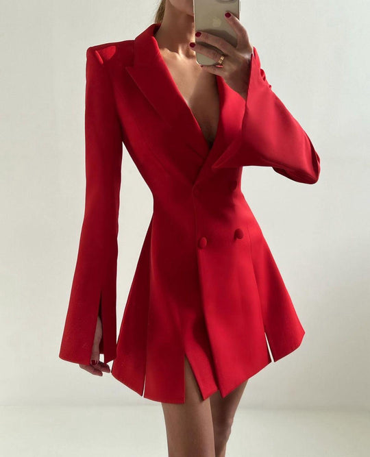 BRITNEY Dress™ Rövid kabátstílusú ruha