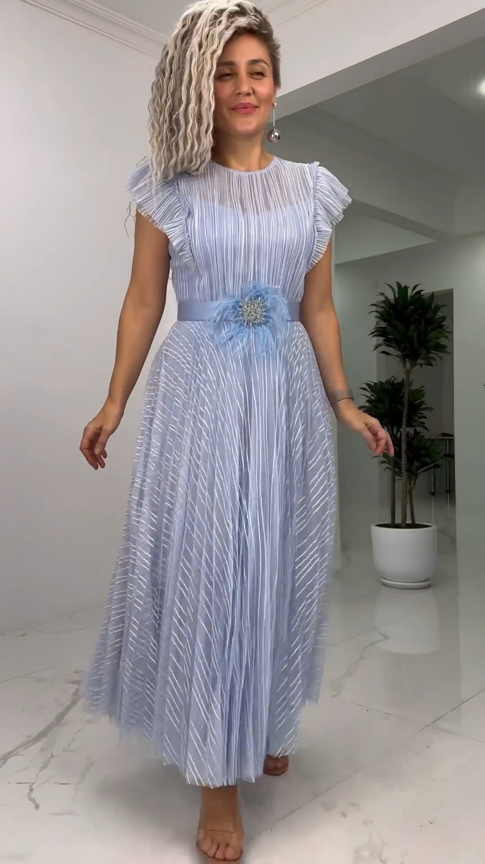 Elvira™ Bájos sifon ruha