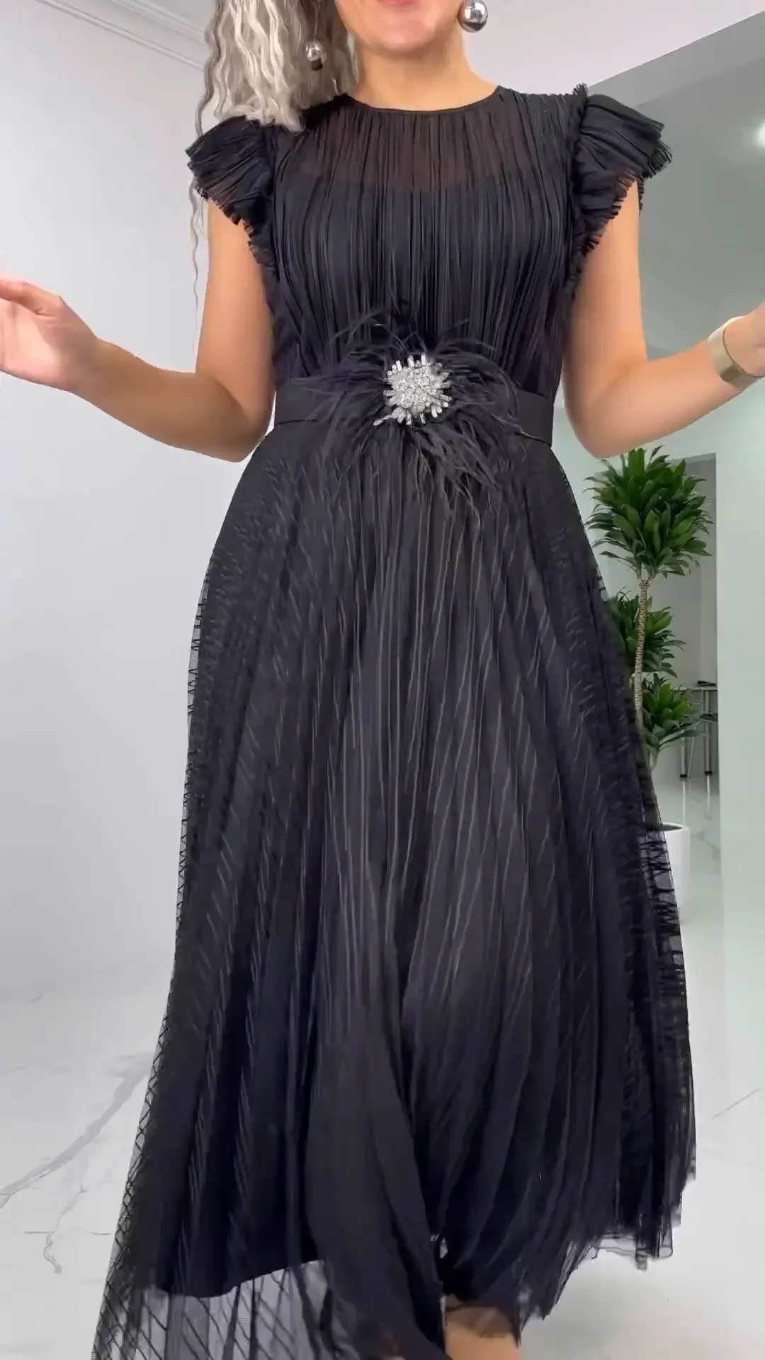 Elvira™ Bájos sifon ruha