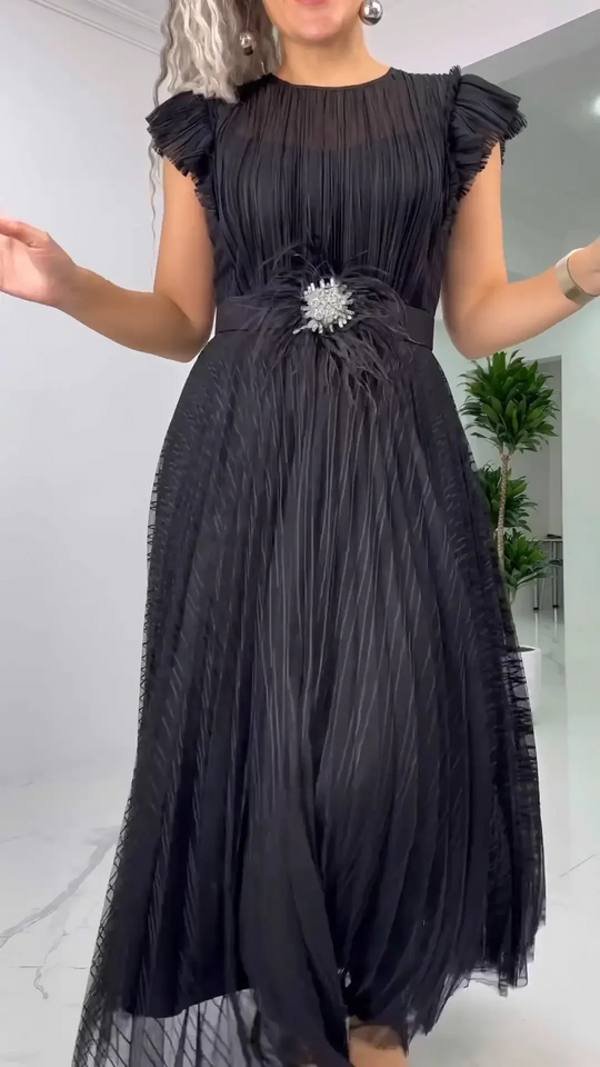 Elvira™ Bájos sifon ruha