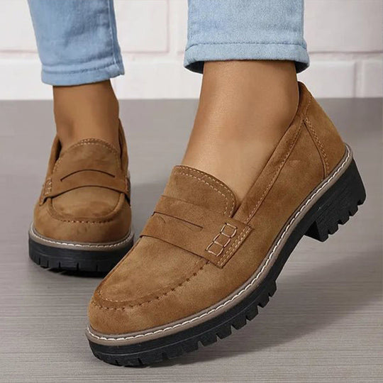 Lena™ Ergonómikus vastag talpú loaferek